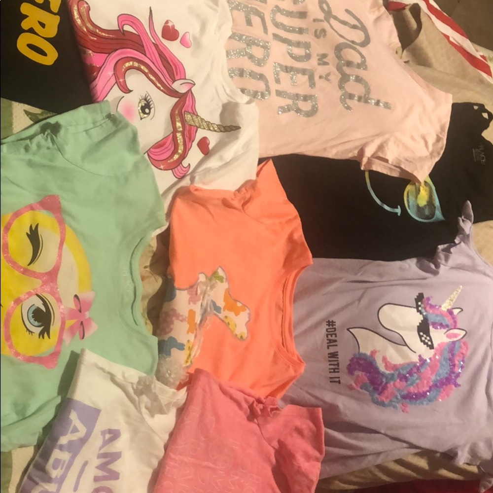 9 shirts